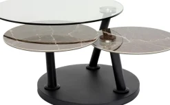 Soffbord Avignon, 80 (+124)x80cm - KARE Design