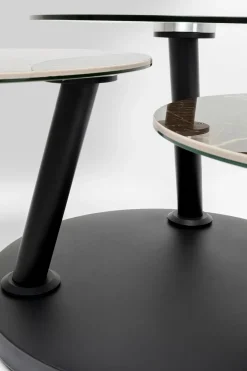 Soffbord Avignon, 80 (+124)x80cm - KARE Design