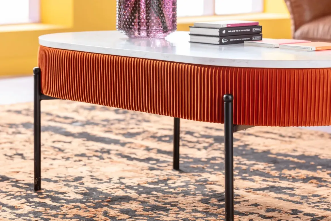 Soffbord Ballabile Storage - med förvaring, 114x60cm - KARE Design