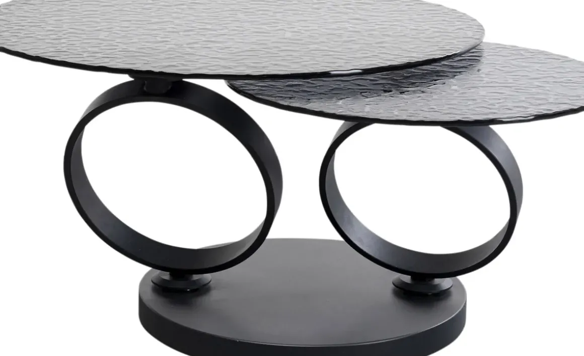 Soffbord Beverly Bubble - Svart, 133x80cm - KARE Design