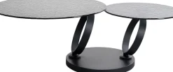 Soffbord Beverly Bubble - Svart, 133x80cm - KARE Design