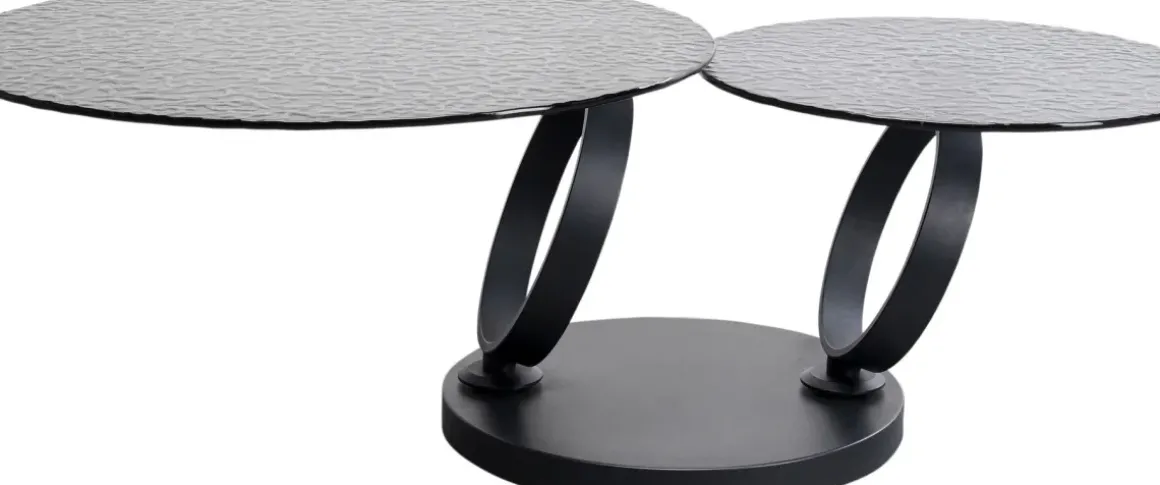 Soffbord Beverly Bubble - Svart, 133x80cm - KARE Design