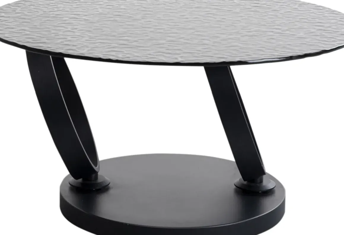 Soffbord Beverly Bubble - Svart, 133x80cm - KARE Design