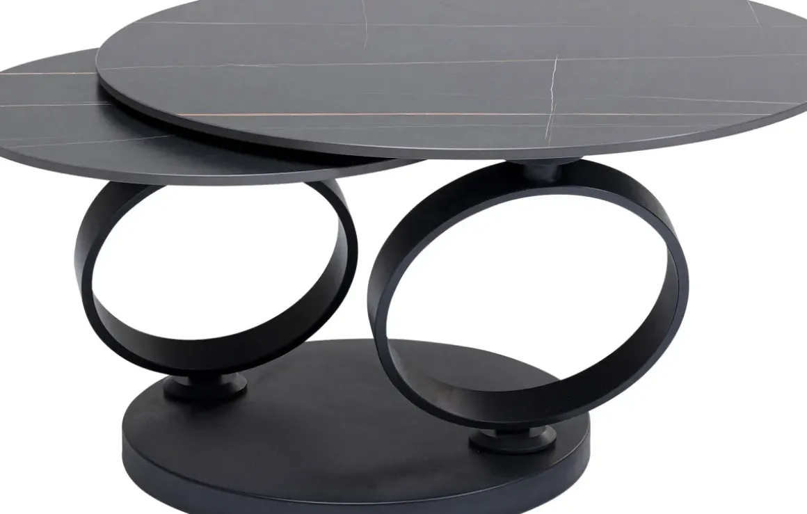 Soffbord Beverly - Svart, 133x80cm - KARE Design