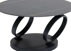Soffbord Beverly - Svart, 133x80cm - KARE Design