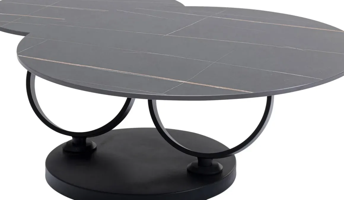 Soffbord Beverly - Svart, 133x80cm - KARE Design