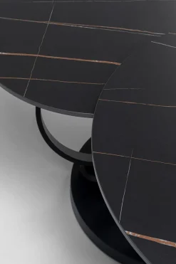 Soffbord Beverly - Svart, 133x80cm - KARE Design