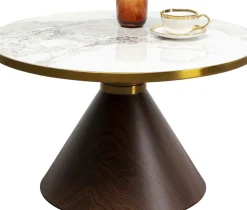 Soffbord Cono - Keramik Ø70cm - KARE Design