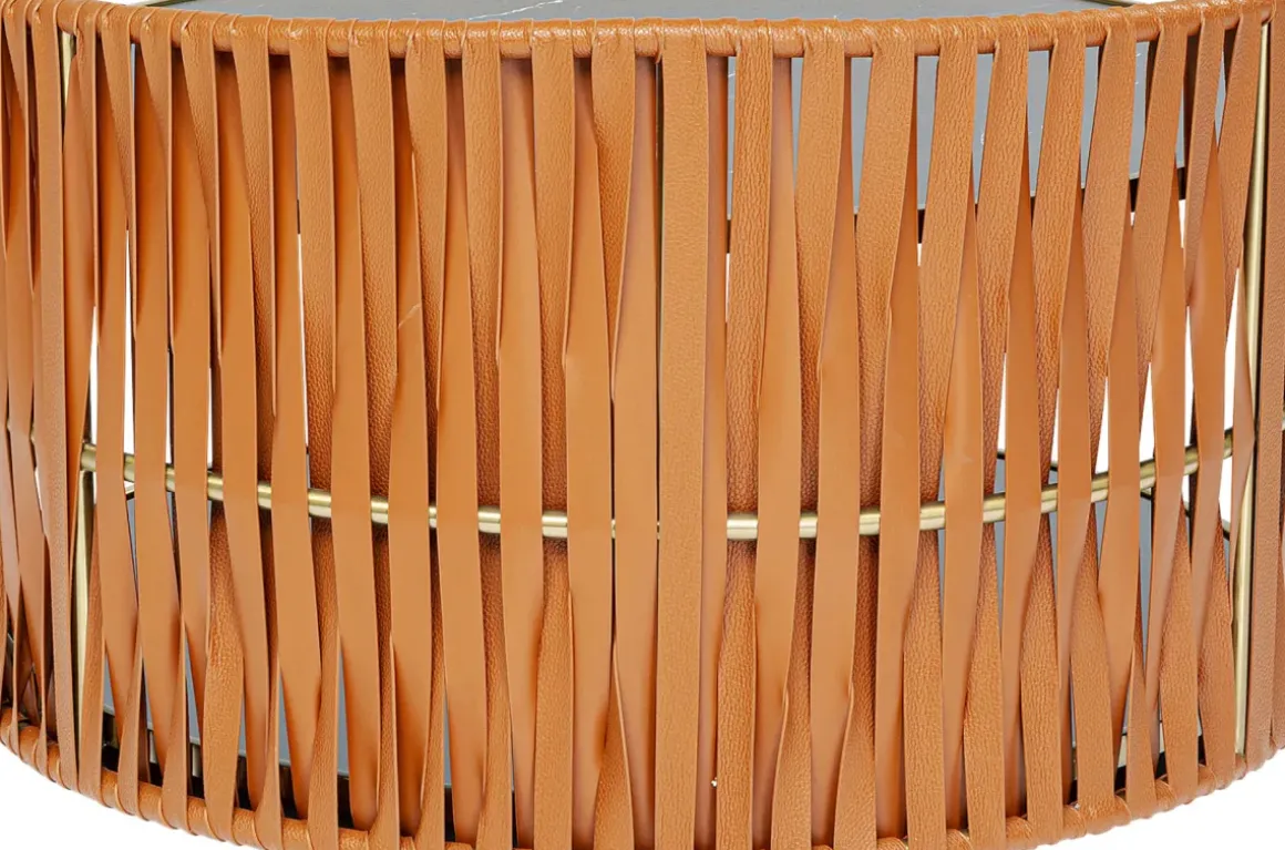 Soffbord Copper, Ø86cm - KARE Design