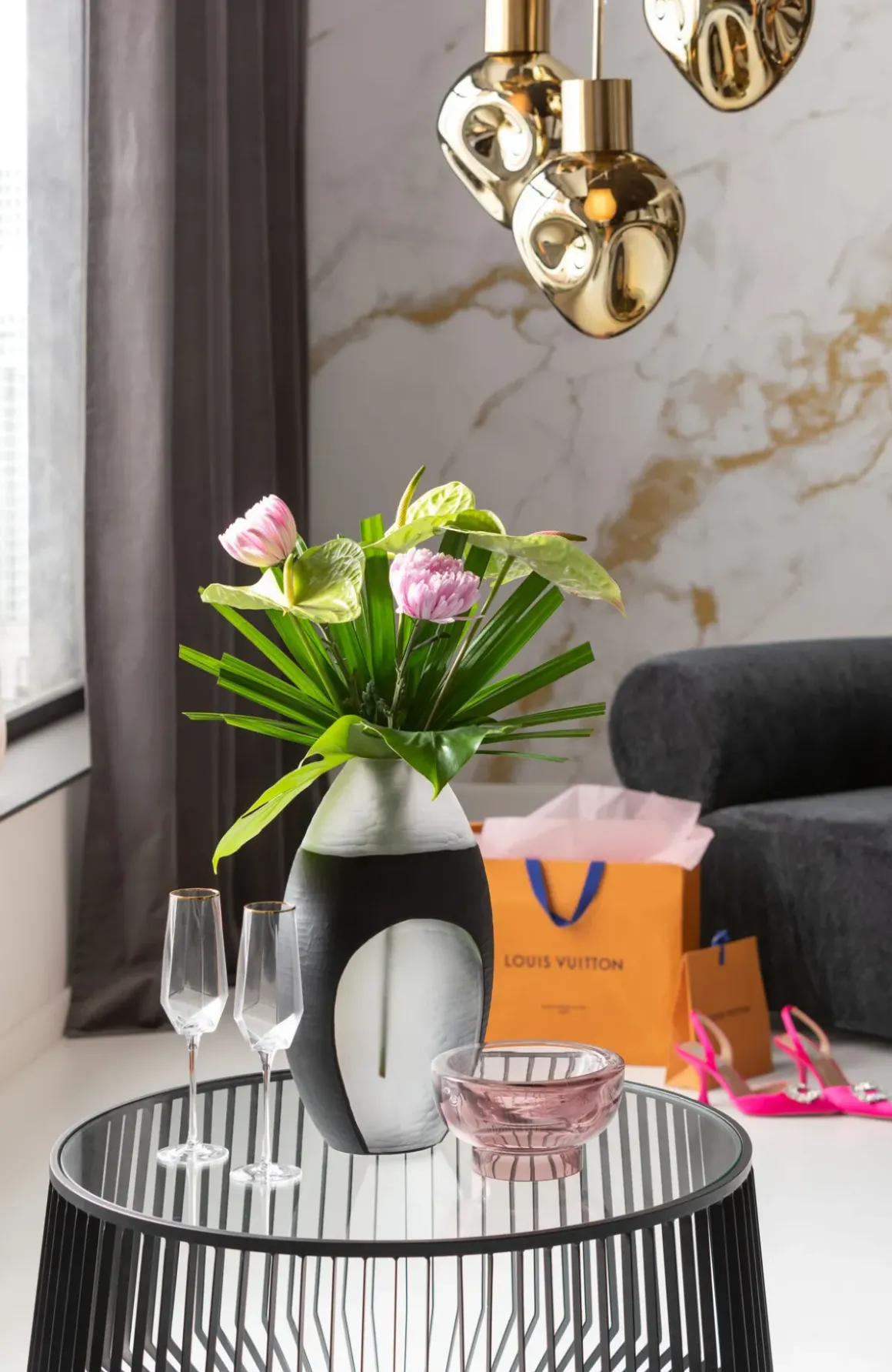 Soffbord Corinne Ø80cm - KARE Design
