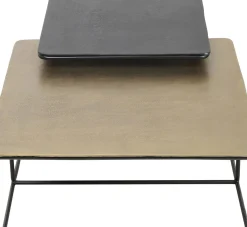 Soffbord Diego - Svart/Brons, 2-set - KARE Design