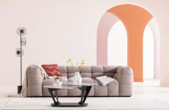 Soffbord Franklin - Svart/Vit, 150x58cm - KARE Design