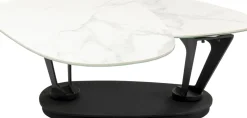 Soffbord Franklin - Svart/Vit, 150x58cm - KARE Design