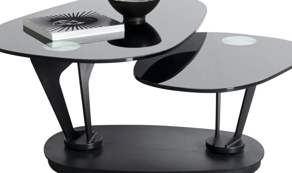 Soffbord Franklin - Svart, 150x58cm - KARE Design