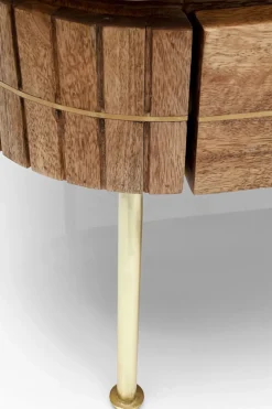 Soffbord Grace - Trä/Marmor/Guld - KARE Design