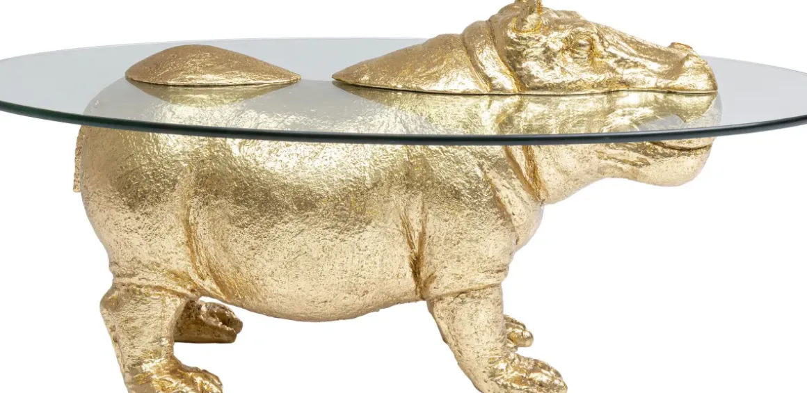 Soffbord Hippo - Flodhäst Ø80cm - KARE Design