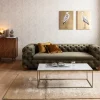 Soffbord Key West - Rektangulärt Bord Marmor/Guld, 120x60cm - KARE Design