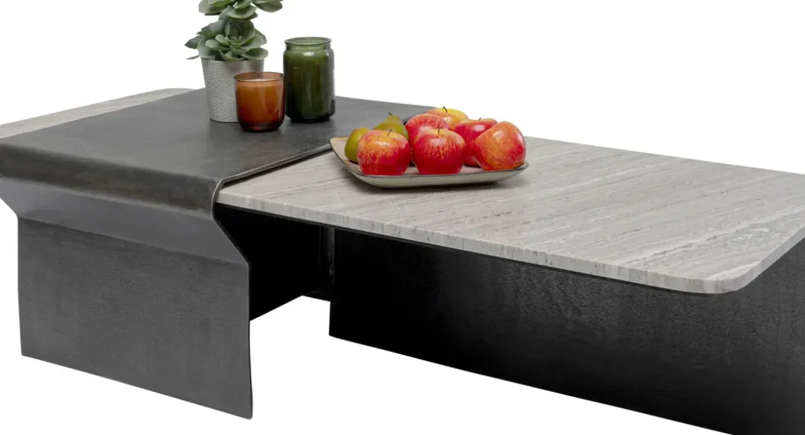 Soffbord Montagna - Marmor Skiva, 142x70cm - KARE Design