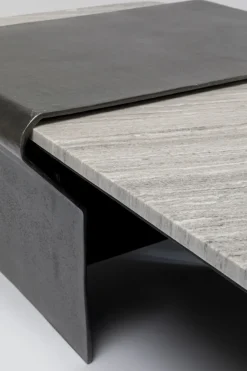 Soffbord Montagna - Marmor Skiva, 142x70cm - KARE Design