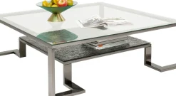 Soffbord Rush - Grafit, 120x120cm - KARE Design