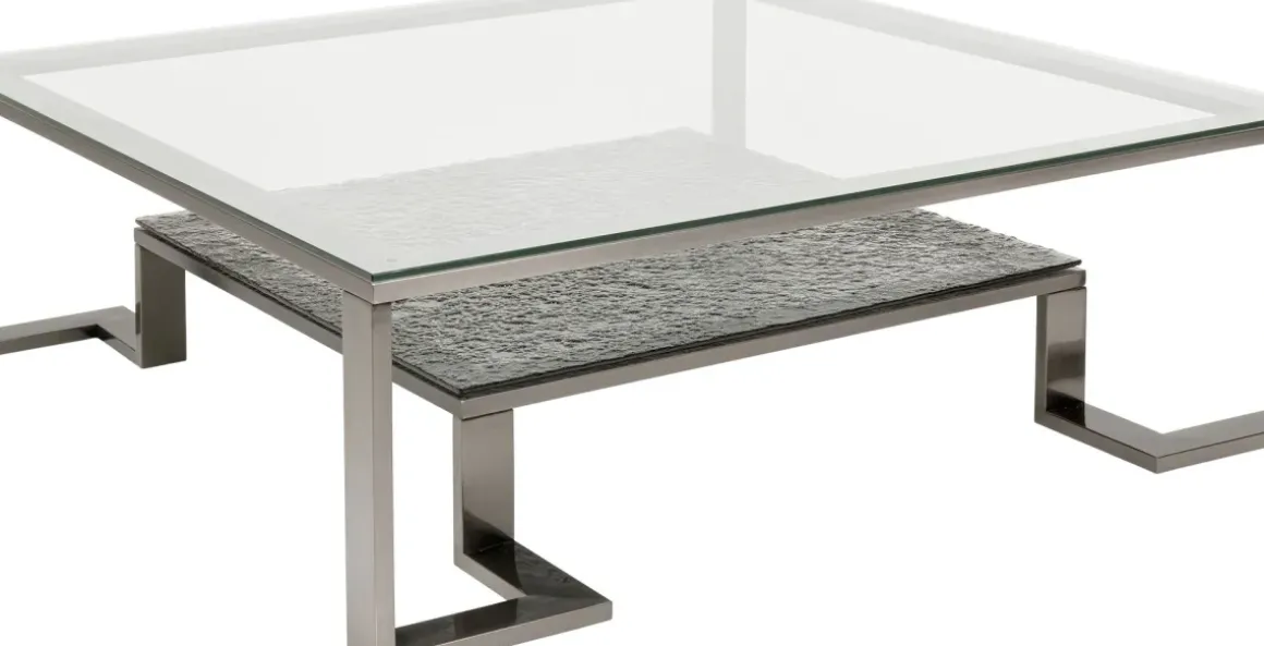 Soffbord Rush - Grafit, 120x120cm - KARE Design