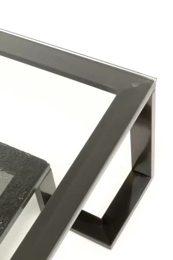 Soffbord Rush - Grafit, 120x120cm - KARE Design