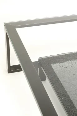 Soffbord Rush - Grafit, 120x120cm - KARE Design