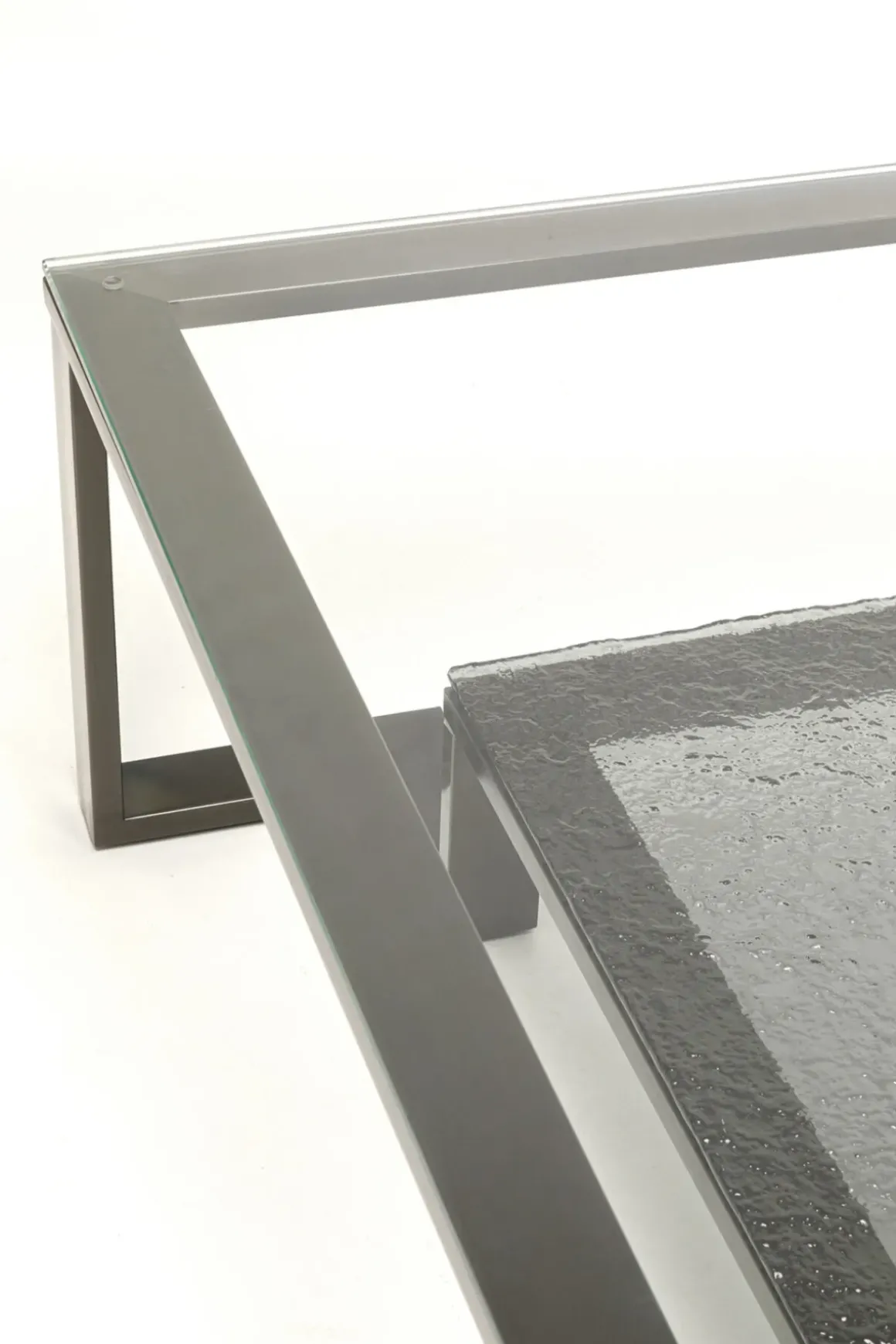 Soffbord Rush - Grafit, 120x120cm - KARE Design