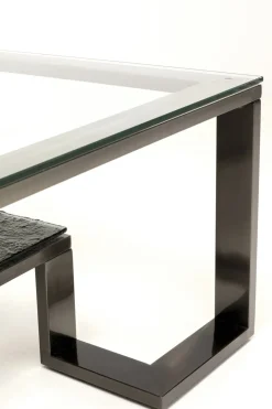 Soffbord Rush - Grafit, 120x120cm - KARE Design