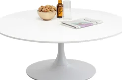 Soffbord Schickeria - Vit Ø110cm - KARE Design