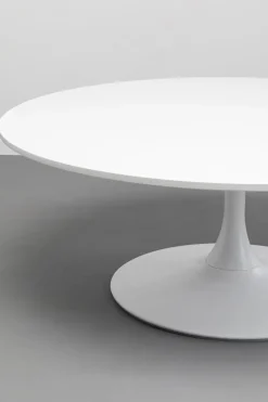 Soffbord Schickeria - Vit Ø110cm - KARE Design