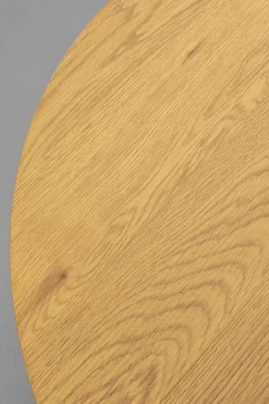 Soffbord Schickeria - Vit/Ek Ø80cm - KARE Design