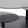 Soffbord Twist - Svart Ø90-170cm - KARE Design
