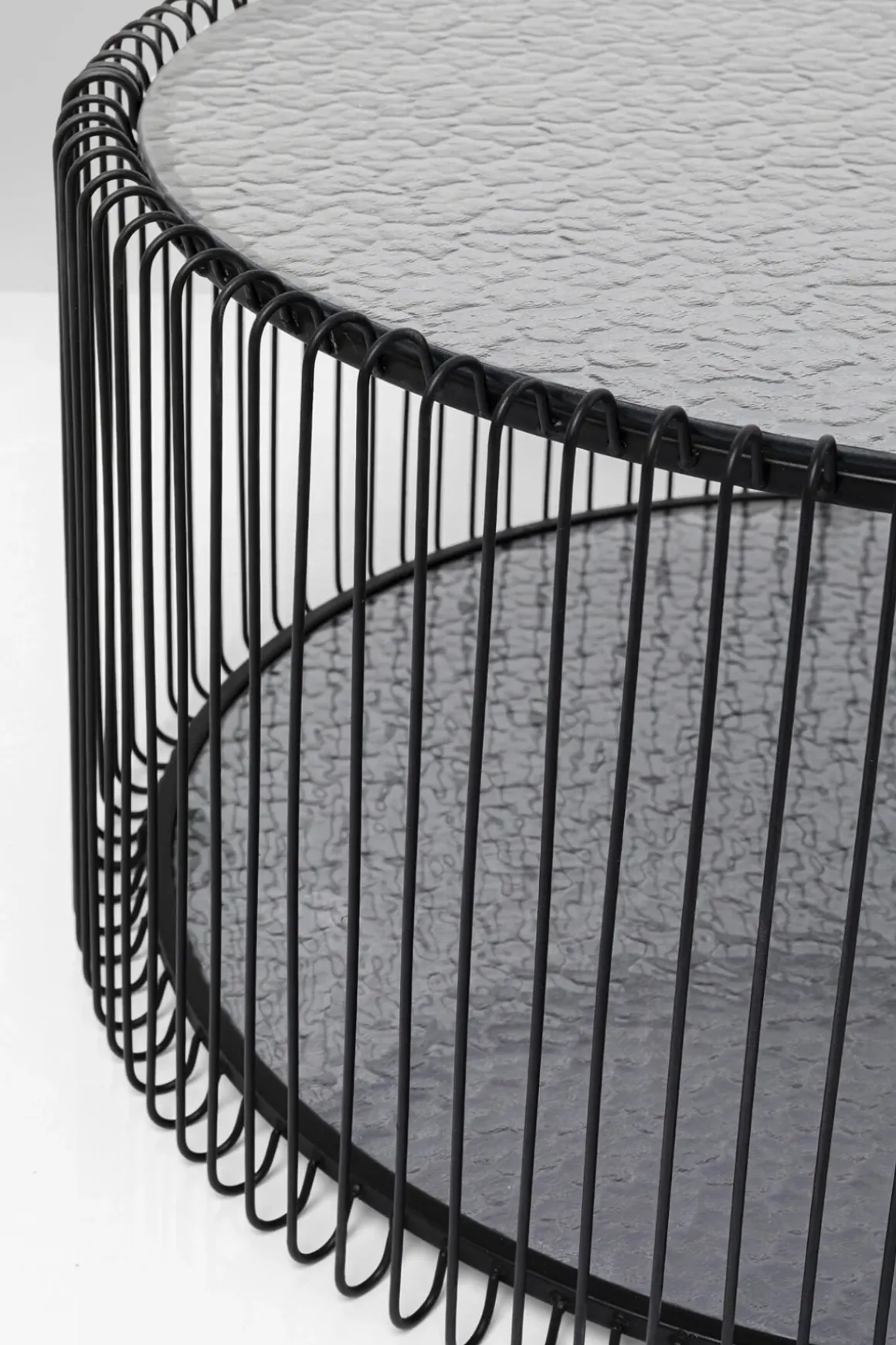 Soffbord Wire Double - Bubble Svart (2/Set) - KARE Design