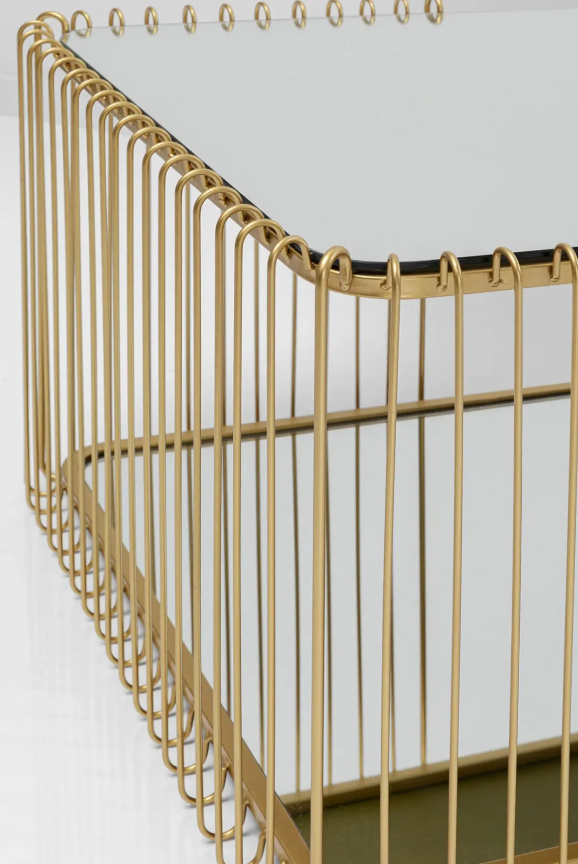 Soffbord Wire Double - Mässning,120x60cm - KARE Design