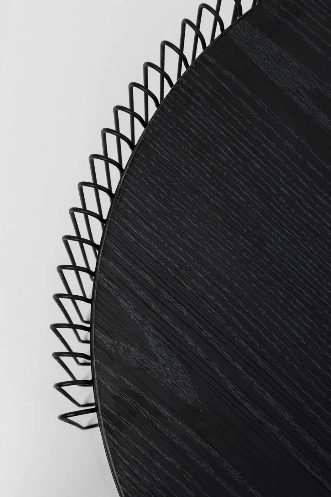 Soffbord Wire Double - Svar Trä (2/Set) - KARE Design