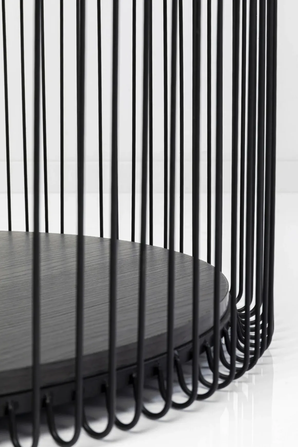 Soffbord Wire Double - Svar Trä (2/Set) - KARE Design