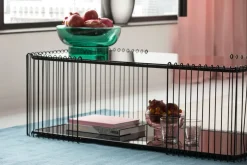 Soffbord Wire Double - Svart, 120x60cm - KARE Design
