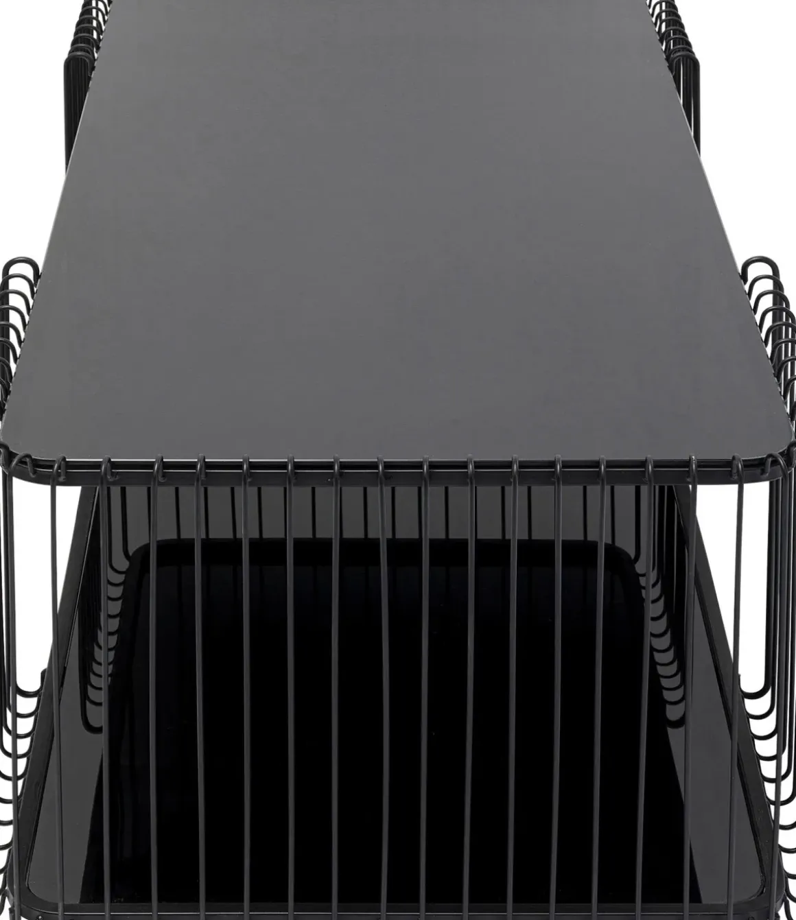 Soffbord Wire Double - Svart, 120x60cm - KARE Design