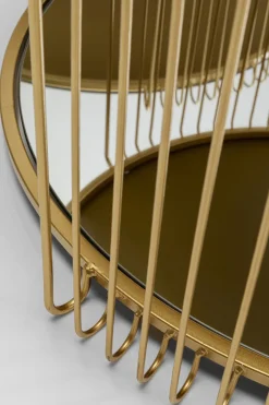 Soffbord Wire - Mässing, (2/Set) - KARE Design