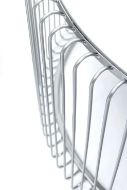 Soffbord Wire - Set med 2 Silver Bord/Spegelglas, Ø69/60cm - KARE Design