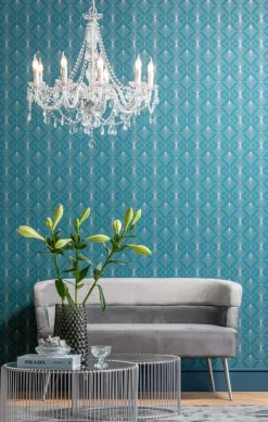 Soffbord Wire - Set med 2 Silver Bord/Spegelglas, Ø69/60cm - KARE Design