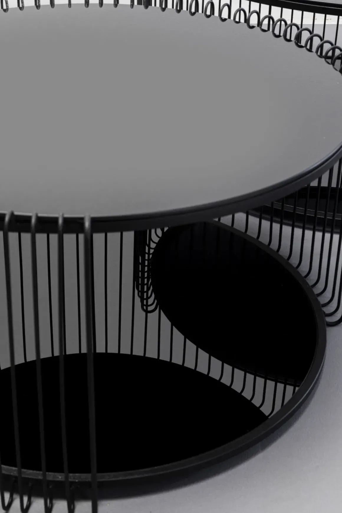 Soffbord Wire - Svart, (2/Set) - KARE Design