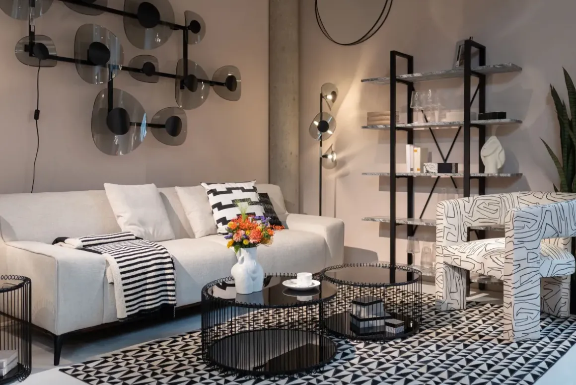Soffbord Wire - Svart, (2/Set) - KARE Design