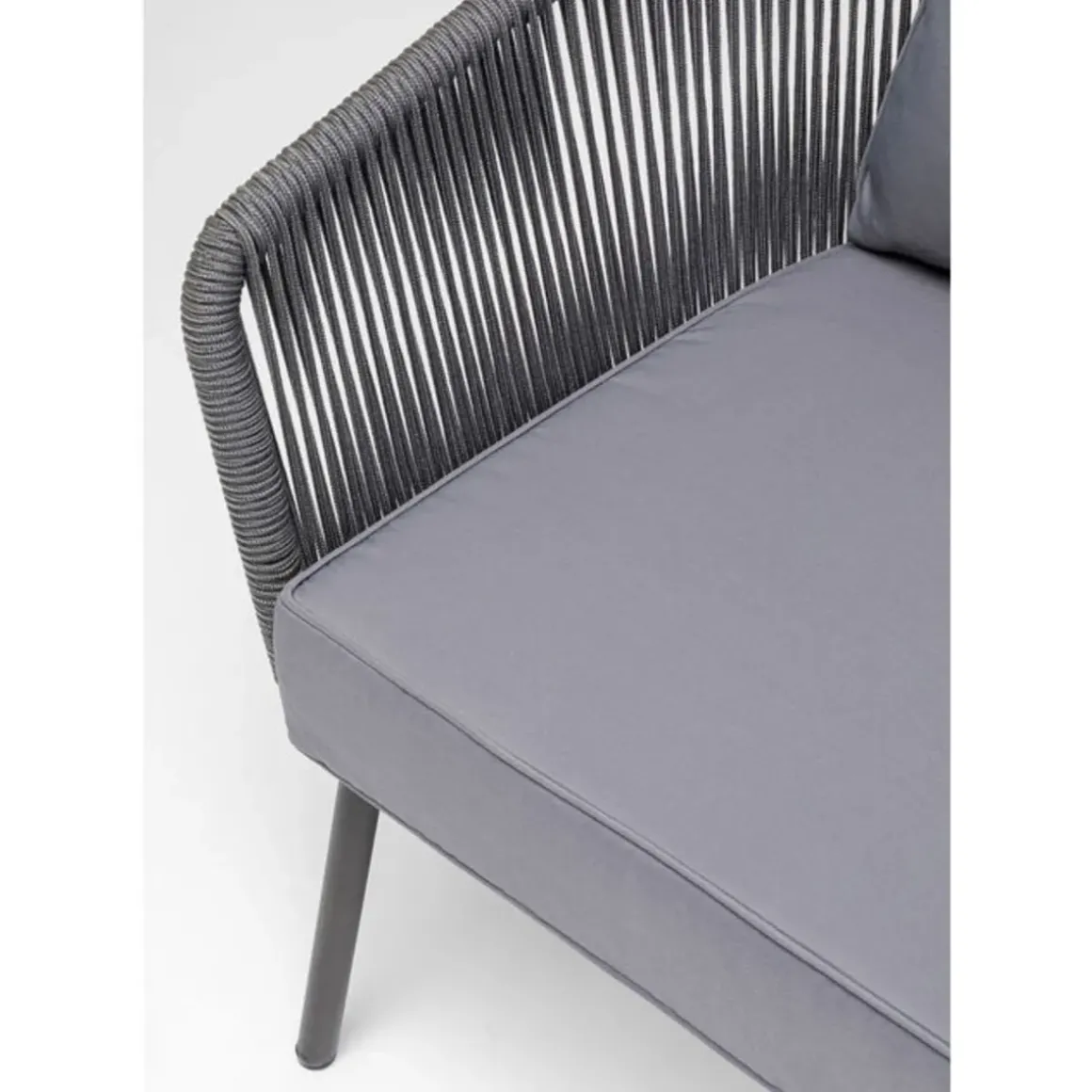 Soffgrupp Trädgård Elba Grey Quattro - Grå, (4/part) - KARE Design