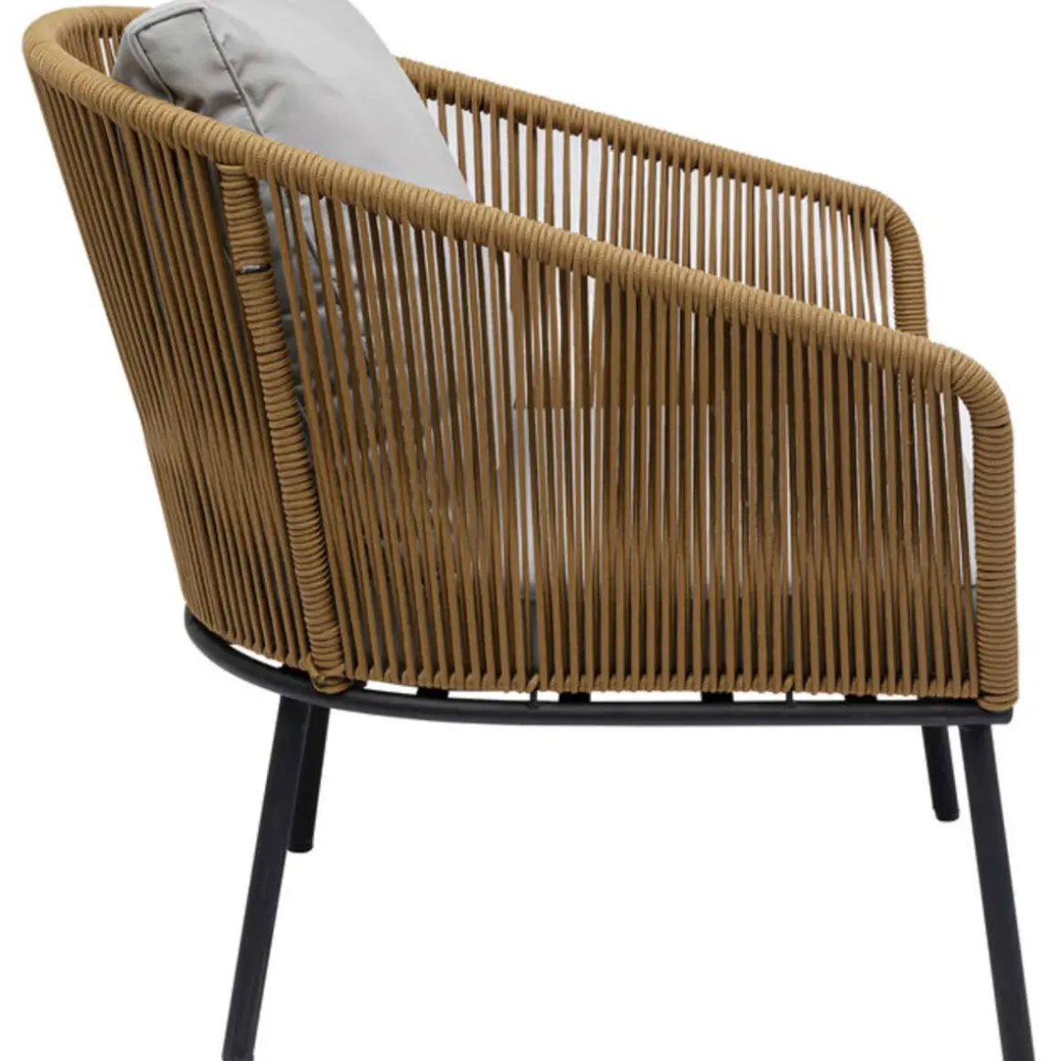 Soffgrupp Trädgård Elba Quattro - Natur, (4/part) - KARE Design