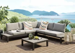 Soffgrupp Trädgård Holiday - Svart - KARE Design