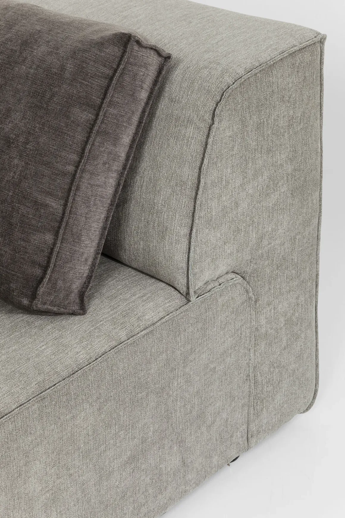 Soffmodul Hörn Infinity - Grå Höger, 100cm - KARE Design
