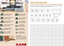 Soffmodul Infinity - Grå, 100cm - KARE Design