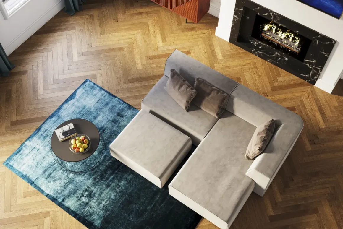 Soffmodul Infinity - Grå, 100cm - KARE Design